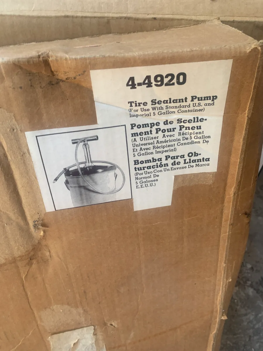 TWO New 5-Gallon Tire Sealant Pump (Heavy Duty) - Model 4-4920