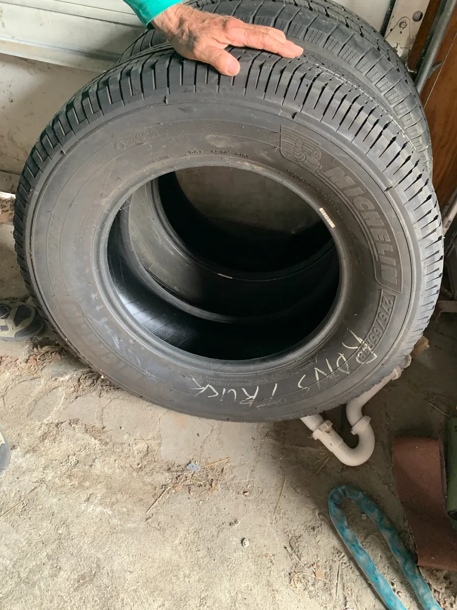 Pair of Michelin Defender LTX M/S Tires - 275/65R18 Great Tread