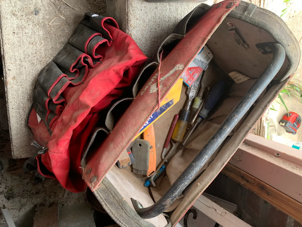 Two Tool Pouches (includes contents)