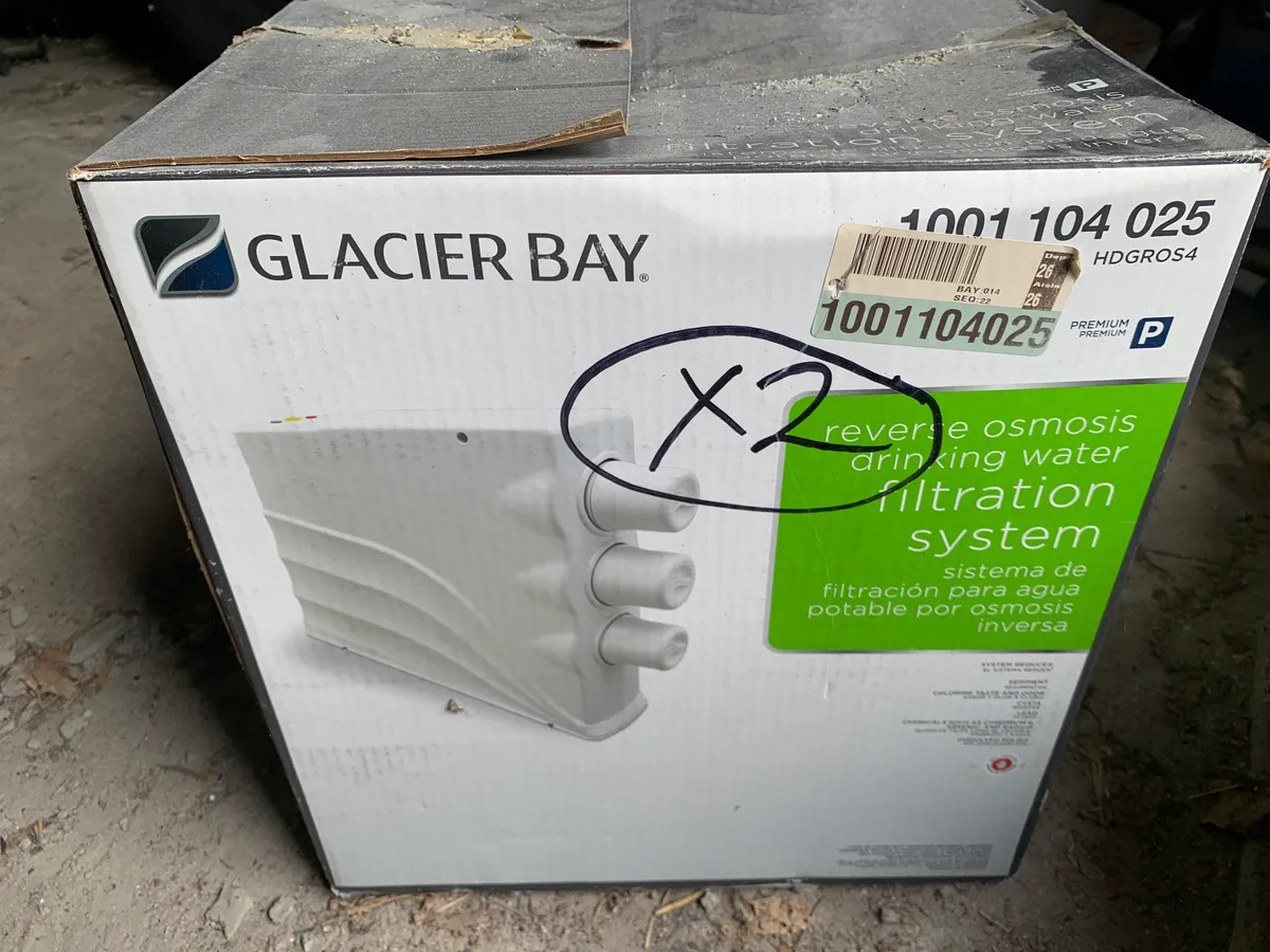 Glacier Bay Premium Reverse Osmosis Drinking Water Filtration System - Model HDGROS4